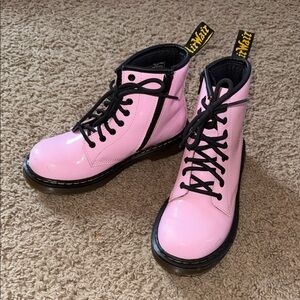 Dr Martens Pink Boots Size 2